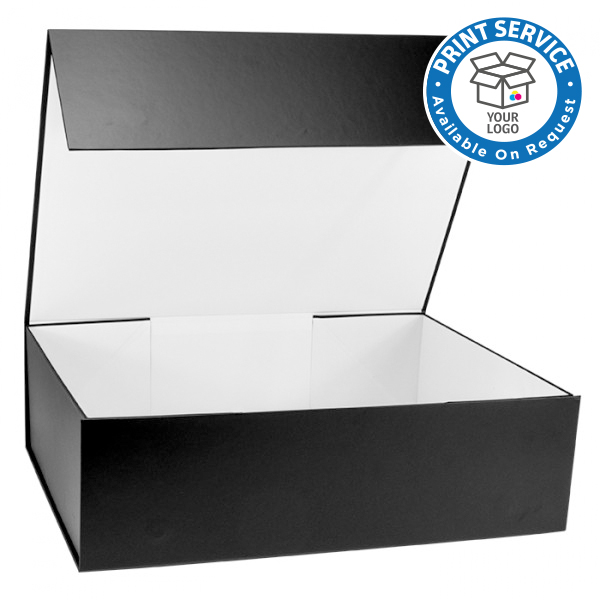Extra Large Black Gift Boxes from stock at Midpac next working